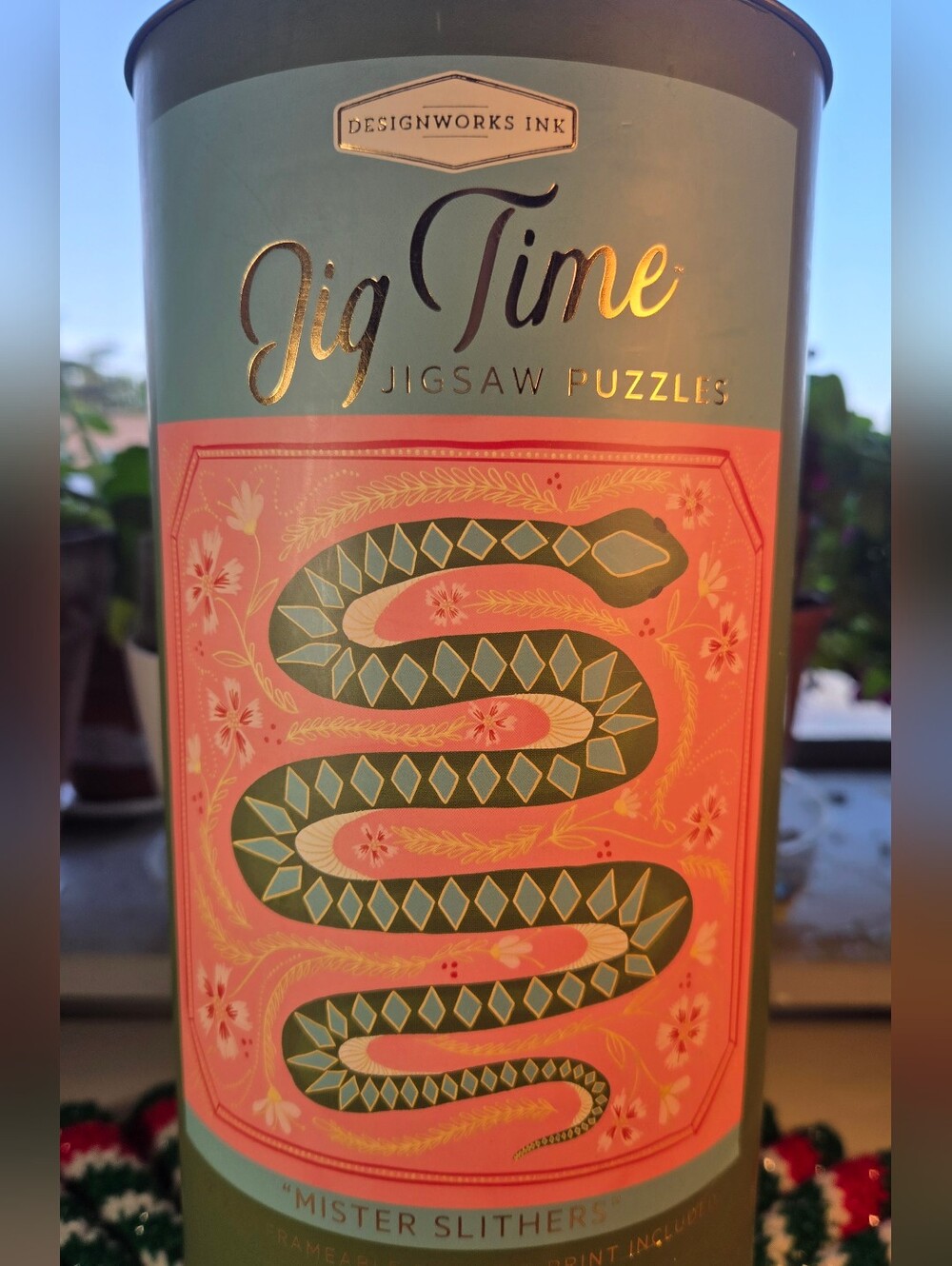 Designworks Ink Jig Time Mister Slithers Jigsaw Puzzle 1000 Pieces DPZ-1003